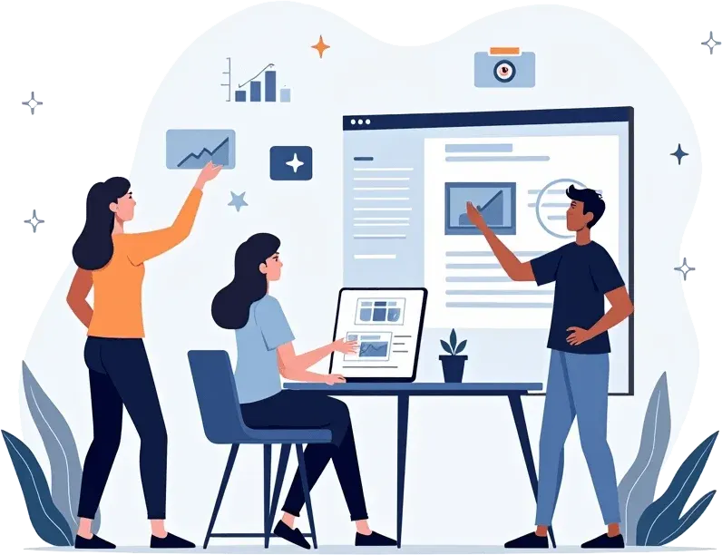 CPA analyzing financial insights and performance graphs